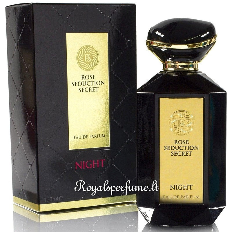 FW Rose Seduction Secret Night perfumed water for women 100ml - Royalsperfume World Fragrance Perfume
