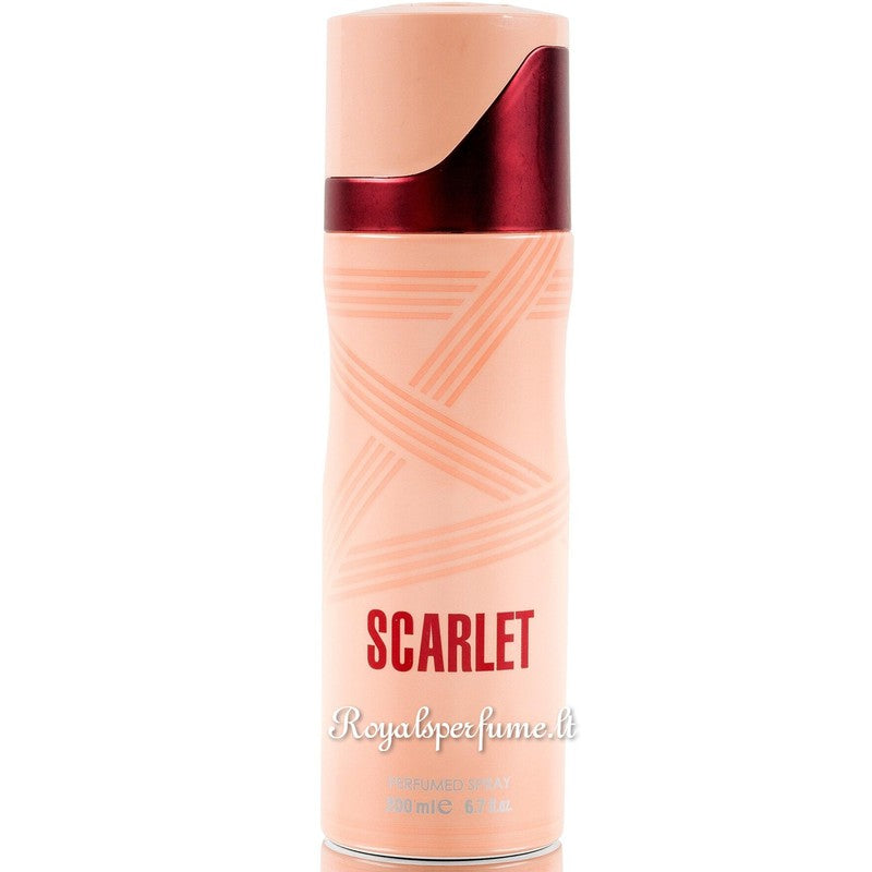 FW Scarlet perfumed deodorant for women 200ml - Royalsperfume World Fragrance Deodorants