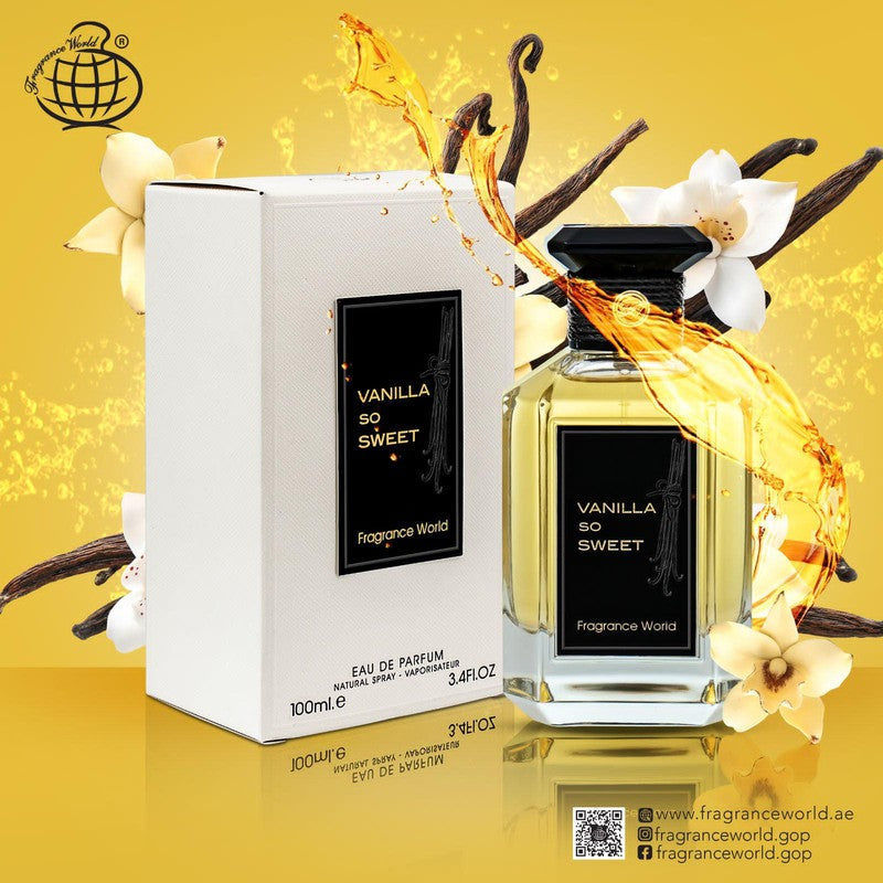 FW Vanilla so Sweet perfumed water for women 100ml - Royalsperfume World Fragrance Perfume