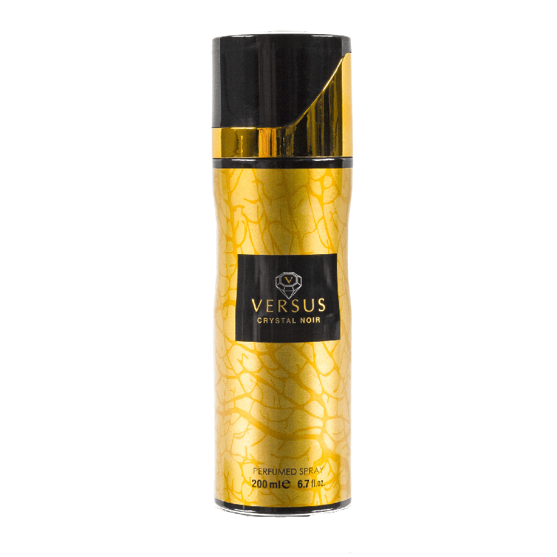 FW Versus Crystal Noir perfumed deodorant for women 200ml - Royalsperfume World Fragrance Deodorants