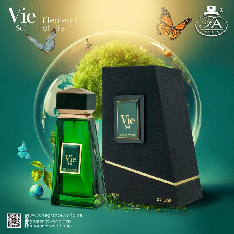 FW Vie Sol perfumed water for men 80ml - Royalsperfume World Fragrance Perfume