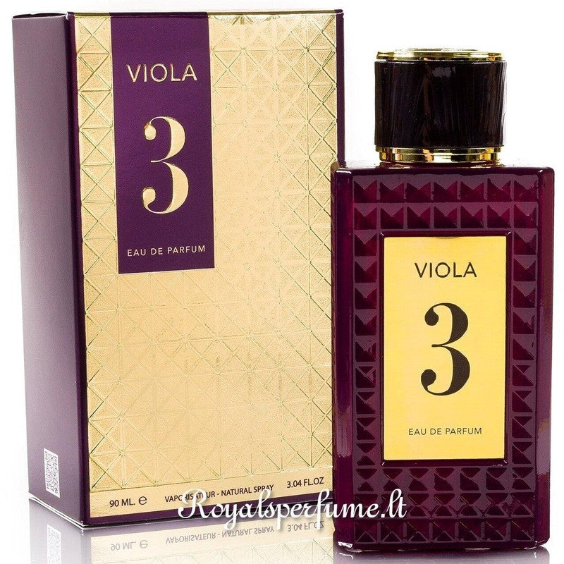 FW Viola 3 perfumed water for women 90ml - Royalsperfume World Fragrance Perfume