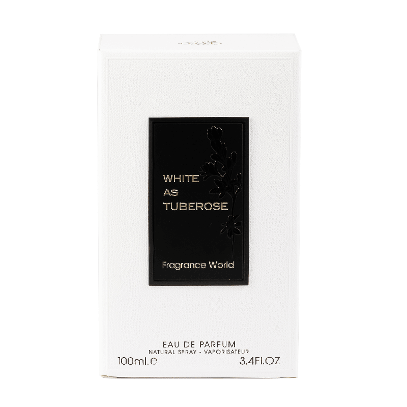 FW White As Tuberose perfumed water unisex 100ml - Royalsperfume World Fragrance Perfume