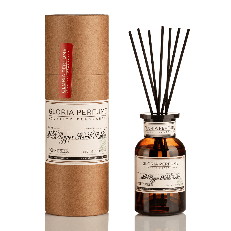 Gloria Perfume Black Pepper Neroli Amber home fragrance 150ml - Royalsperfume Gloria Kozmetic Scents