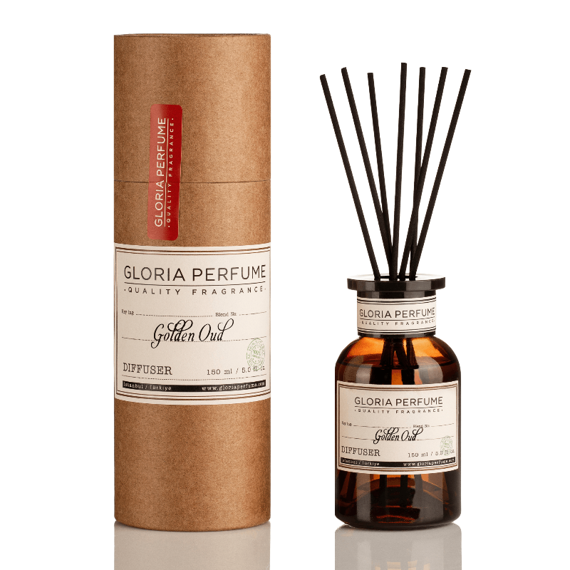 Gloria Perfume Golden Oud home fragrance 150ml - Royalsperfume Gloria Kozmetic Scents