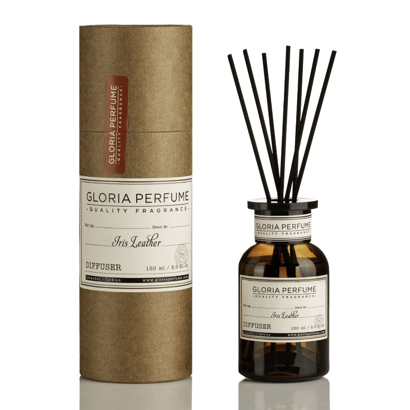 Gloria Perfume Iris Leather home fragrance 150ml - Royalsperfume Gloria Kozmetic Scents