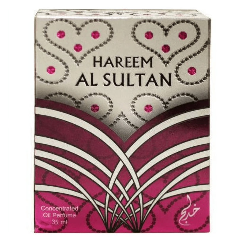 Khadlaj Hareem Al Sultan Silver perfumed oil for women 35ml - Royalsperfume Khadlaj Perfume