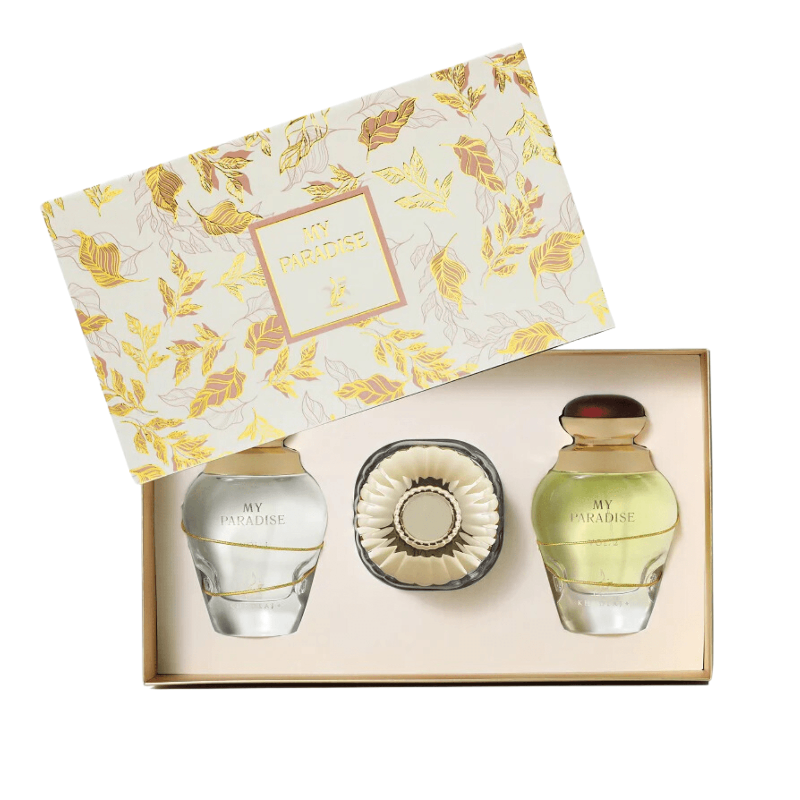 Khadlaj My Paradise 3pcs gift set - Royalsperfume Khadlaj Scents