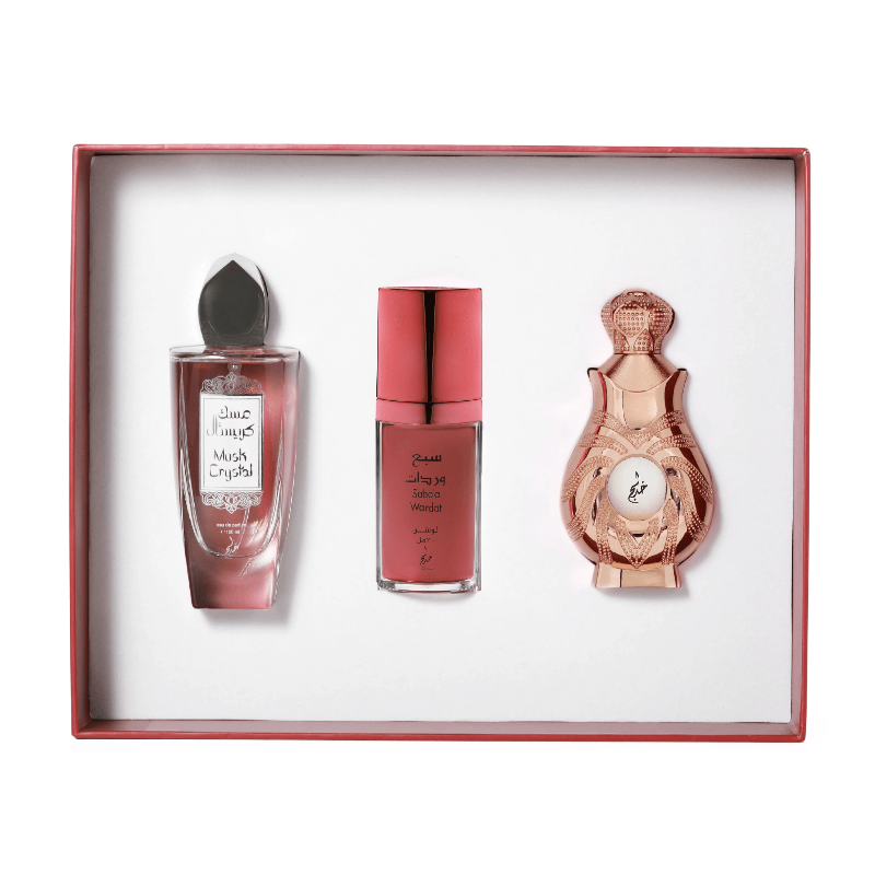 Khadlaj Opulence Ameera 3pcs gift set for women - Royalsperfume Khadlaj Perfume