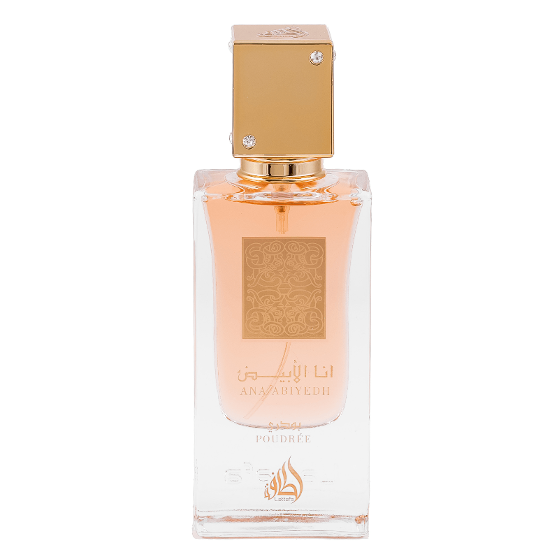 LATTAFA Ana Abiyedh Poudree perfumed water unisex 60ml - Royalsperfume LATTAFA All