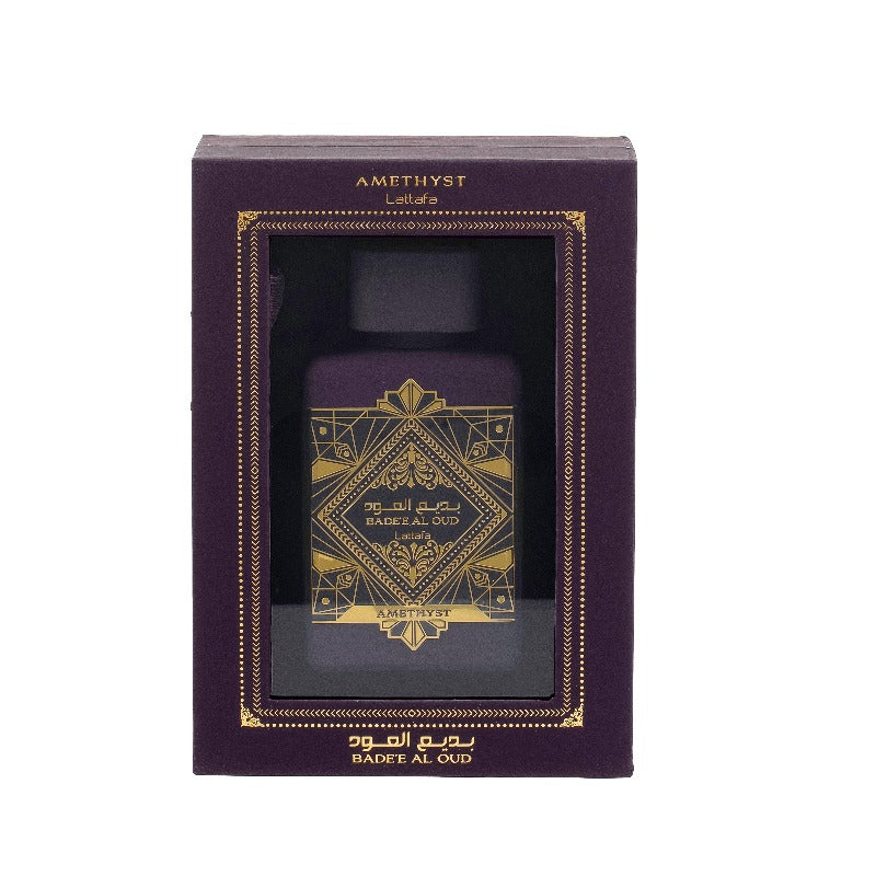 LATTAFA Badee Al Oud AMETHYST perfumed water unisex 100ml - Royalsperfume Lattafa Perfumes Industries Perfume