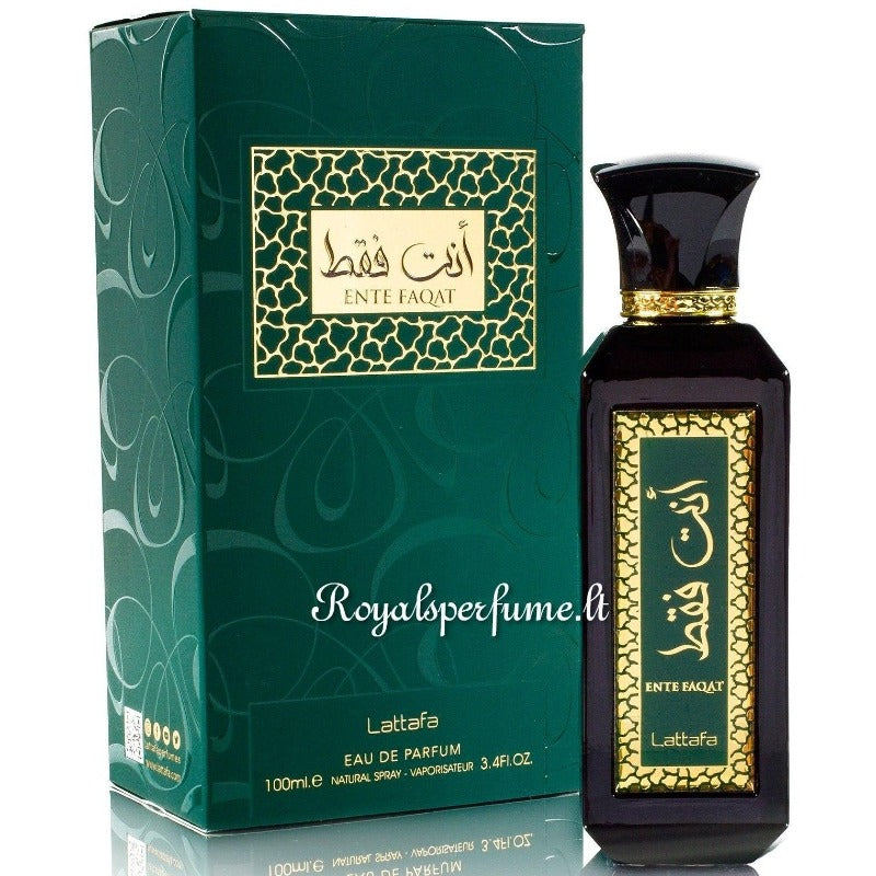 LATTAFA Ente Faqat perfumed water unisex 100ml - Royalsperfume LATTAFA All