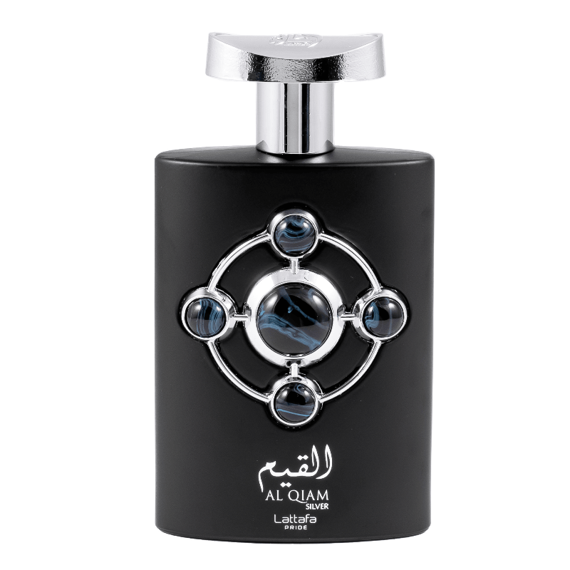 Lattafa PRIDE AL QIAM SILVER perfumed water unisex 100ml - Royalsperfume Lattafa Pride All