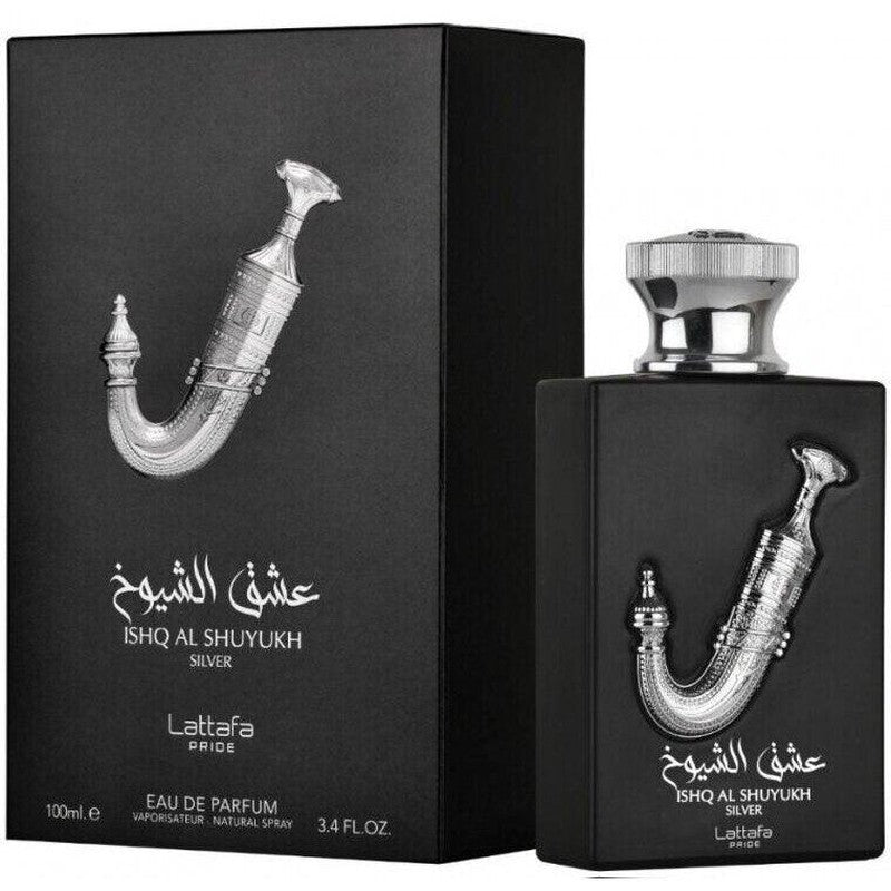 Lattafa PRIDE ISHQ AL SHUYUKH SILVER perfumed water unisex 100ml - Royalsperfume Lattafa Pride All
