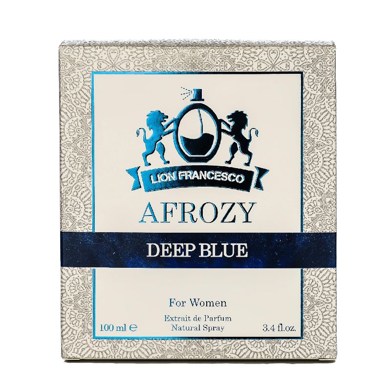 LF Afrozy deep blue Extrait de Parfum moterims 100ml - Royalsperfume Lion Francesco Perfume