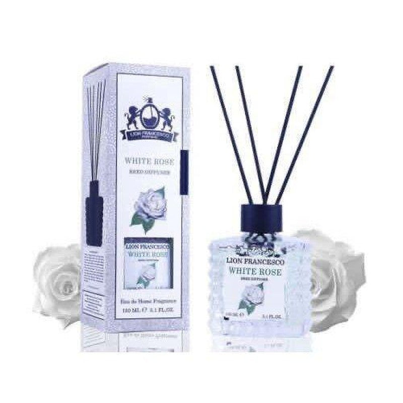 LF White Rose home fragrance 150ml - Royalsperfume Lion Francesco Scents