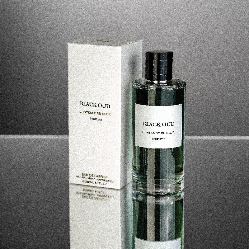 L'intense De Blue Black Oud perfumed water unisex 200ml - Royalsperfume L`Intense De Blue Perfume