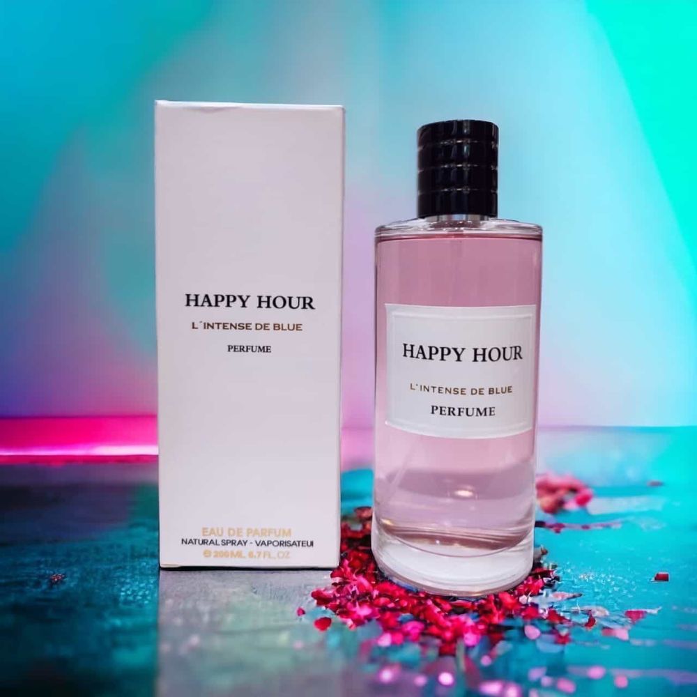 L'intense De Blue Happy Hour perfumed water unisex 200ml - Royalsperfume L`Intense De Blue Perfume