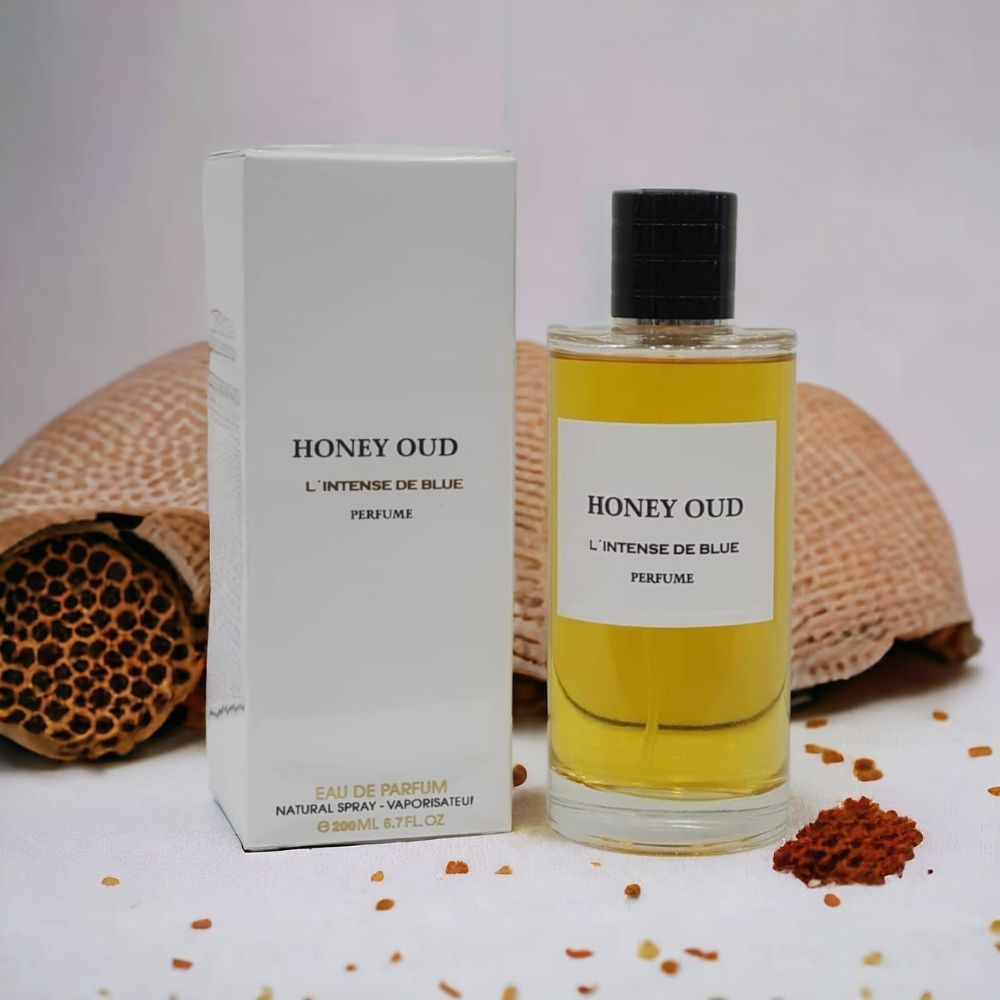 L'intense De Blue Honey Oud perfumed water unisex 200ml - Royalsperfume L`Intense De Blue Perfume