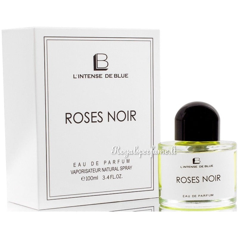 L'intense De Blue Roses Noir perfumed water unisex 100ml - Royalsperfume L'intense De Blue Perfume