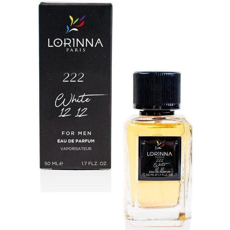 Lorinna White 12.12 perfumed water for men 50ml - Royalsperfume LORINNA All