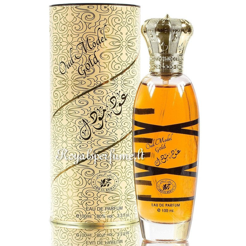 Manasik Oud Model gold perfumed water unisex 100ml - Royalsperfume Manasik Perfume