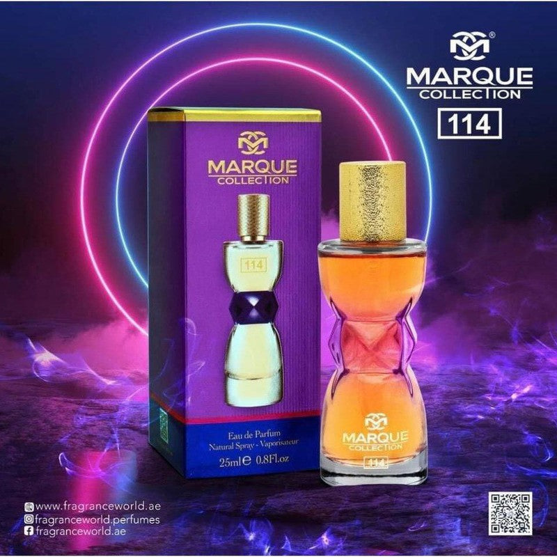 Marque Collection N-114 perfumed water for women 25ml - Royalsperfume Marque Perfume