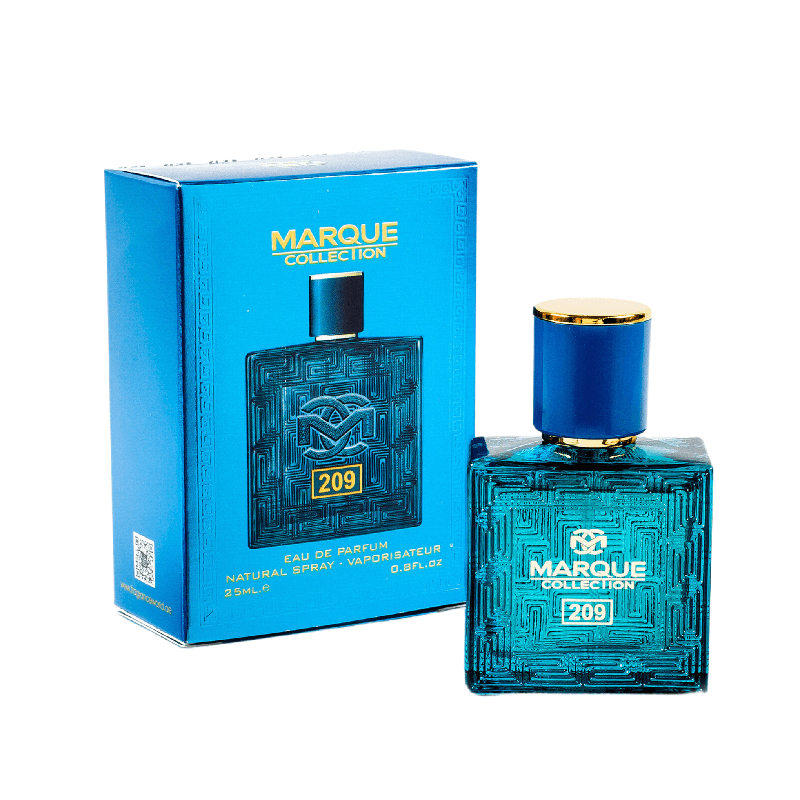 Marque Collection N-209 perfumed water for men 25ml - Royalsperfume Marque Perfume