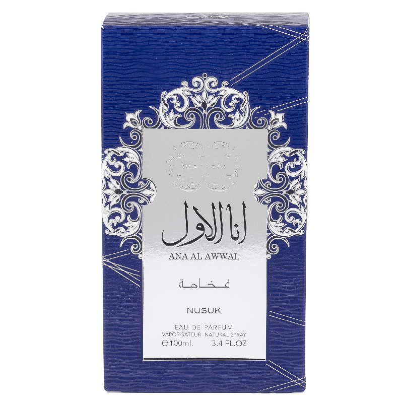 Nusuk Ana Al Awwal Blue perfumed water for men 100ml - Royalsperfume NUSUK Perfume