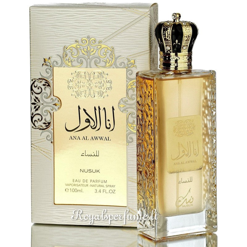 NUSUK ANA Al Awwal perfumed water for women 100ml - Royalsperfume NUSUK Perfume