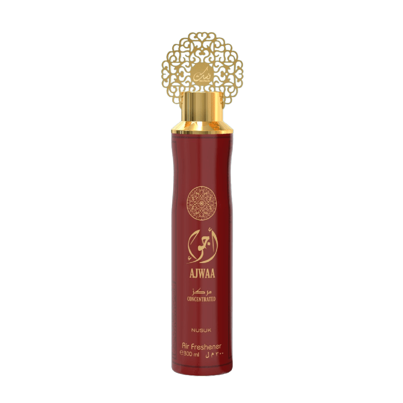 NUSUK Home fragrance Ajwa Oud Red 300ml - Royalsperfume NUSUK Scents