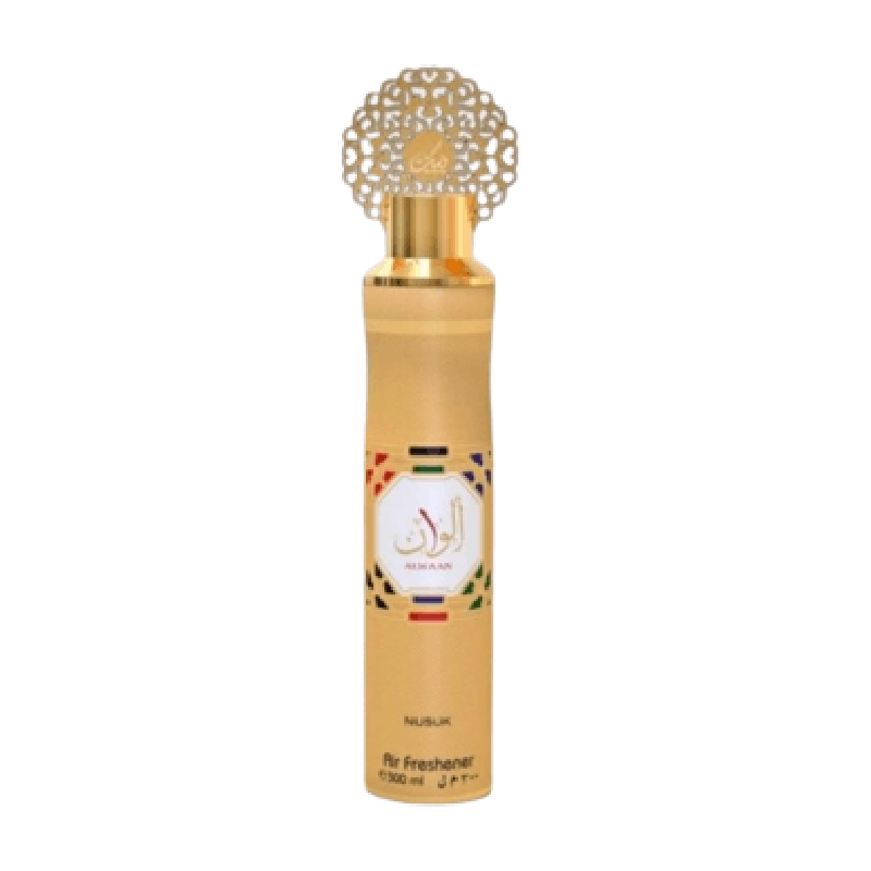 NUSUK Home fragrance Alwaan 300ml - Royalsperfume NUSUK All