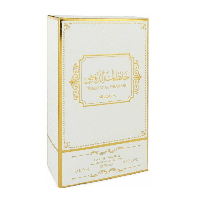 NUSUK Khaltat Al Dhahabi perfumed water for women 100ml - Royalsperfume NUSUK Perfume