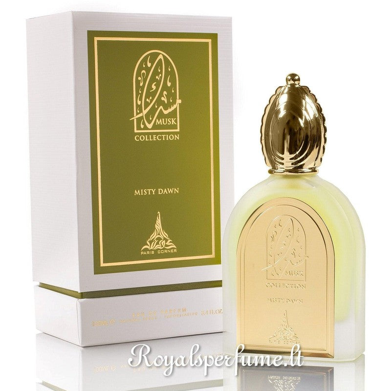 Paris Corner Misty Dawn Musk Collection perfumed water unisex 100ml - Royalsperfume Paris Corner Perfume