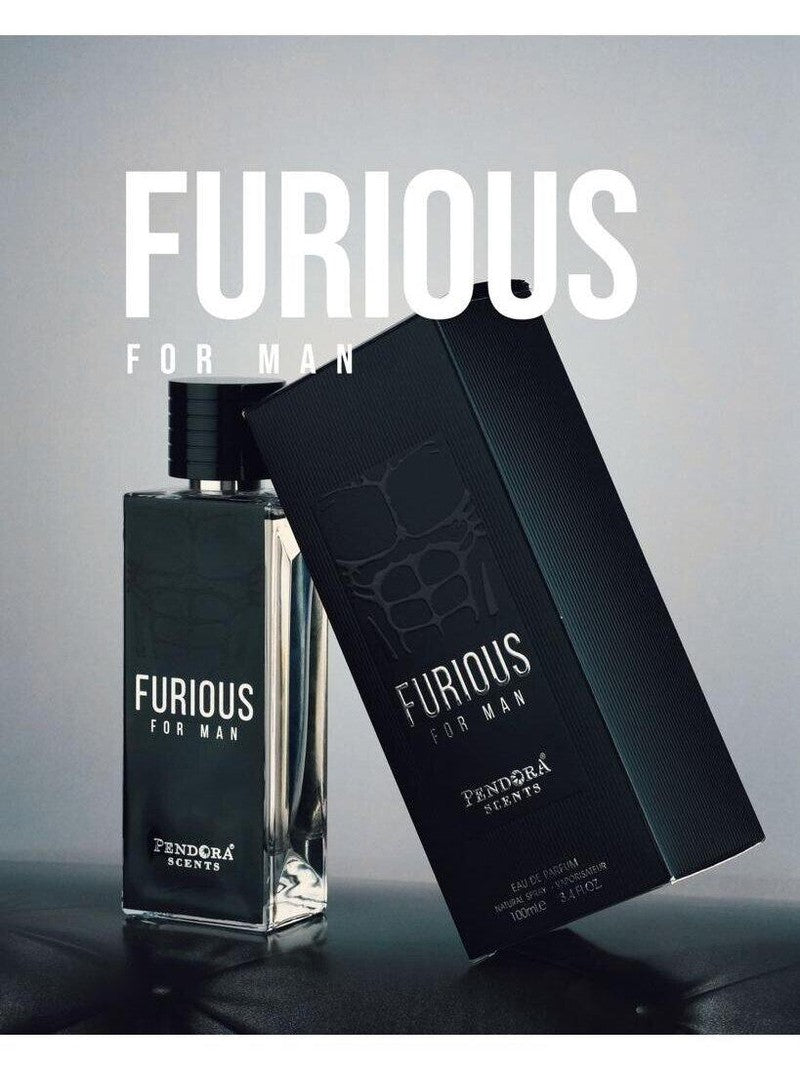 Pendora Scents Furious For Man perfumed water for men 100ml - Royalsperfume PENDORA SCENT Perfume