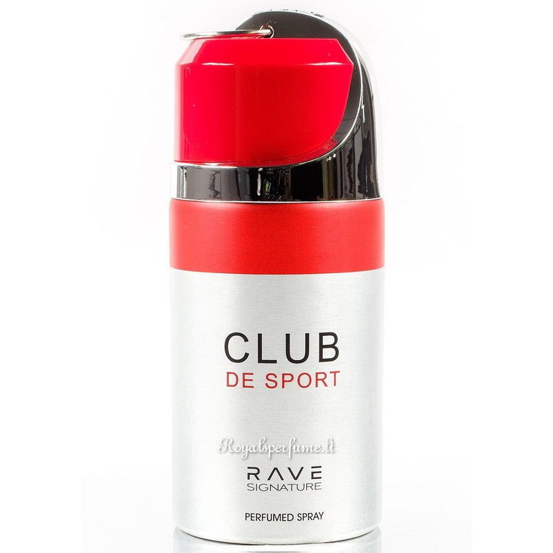 RAVE Club De Sport perfumed deodorant for men 250ml - Royalsperfume RAVE Deodorants