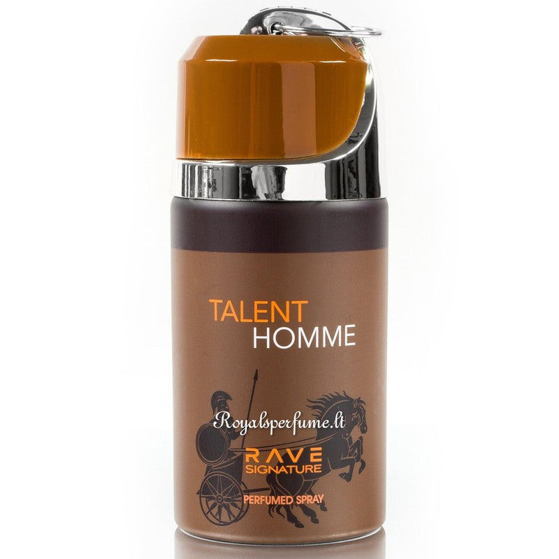 RAVE Talent Homme perfumed deodorant for men 250ml - Royalsperfume RAVE Deodorants