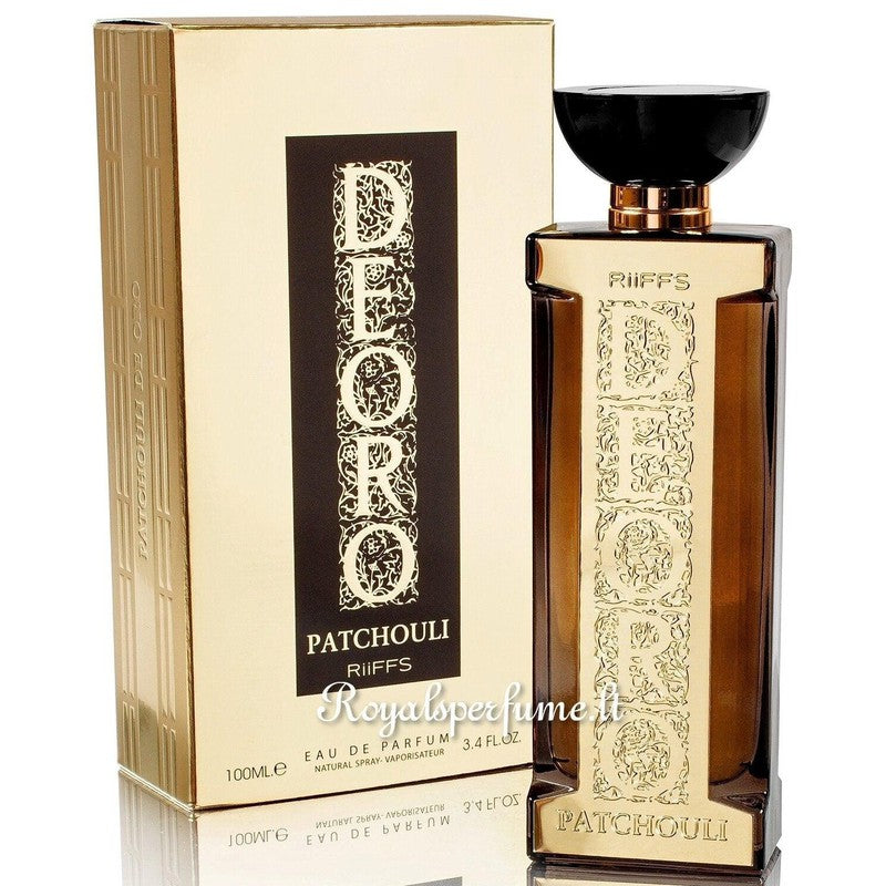 RIIFFS Deoro Patchouli perfumed water for men 100ml - Royalsperfume RIIFFS Perfume