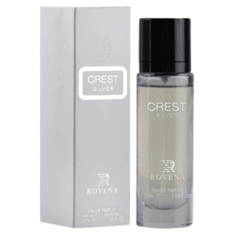 Rovena Crest Silver perfumed water for men 30ml - Royalsperfume Rovena All