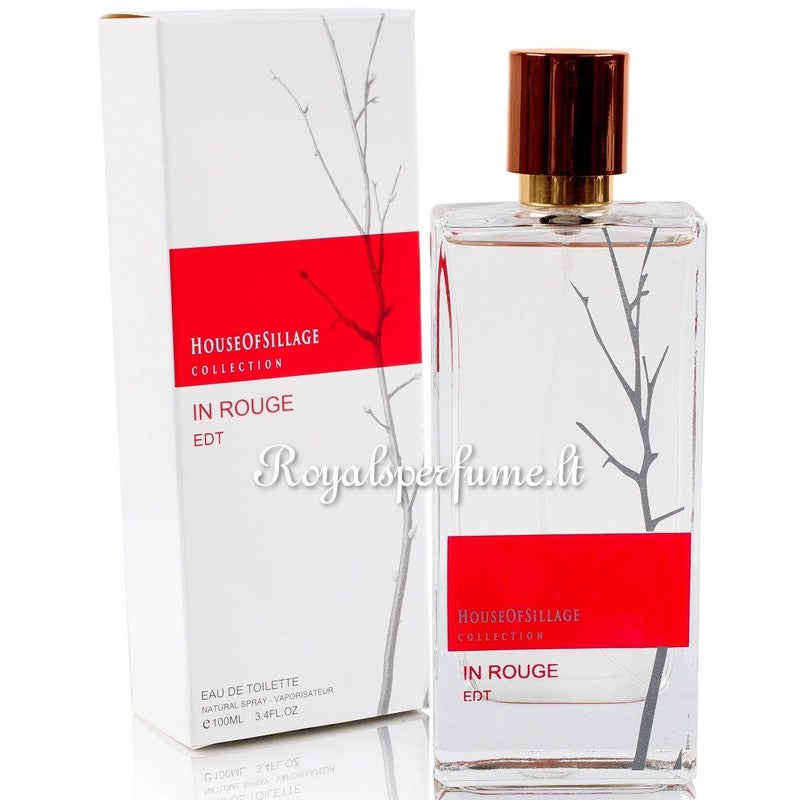 Sillage House IN ROUGE EDT toilet water for women 100ml - Royalsperfume Sillage House Perfume