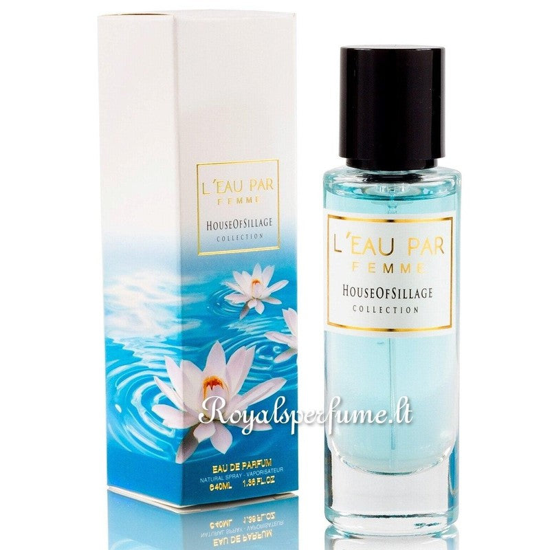 Sillage House L'Eau Par Femme eau de parfum for women 40ml - Royalsperfume Sillage House Perfume