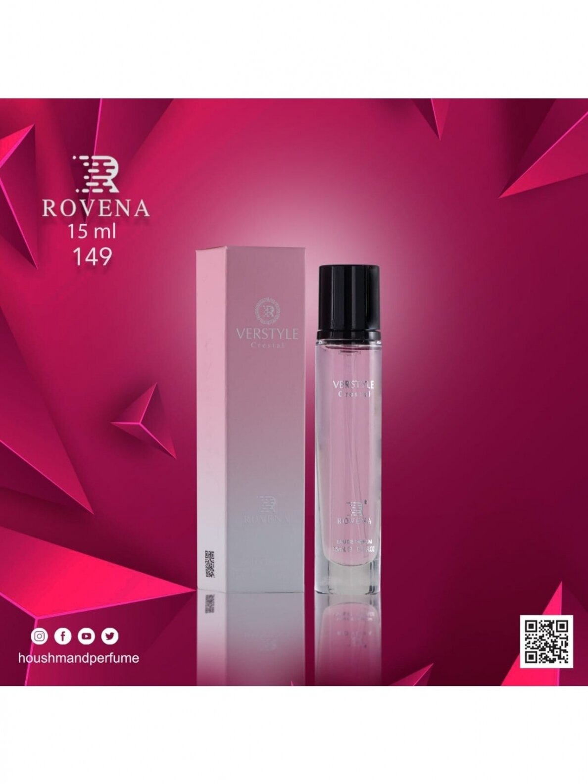 Rovena Verstyle Crestal parfimēts ūdens sievietēm 30ml