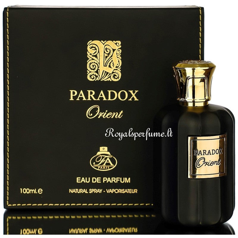 WF Paradox Orient perfumed water unisex 100ml - Royalsperfume World Fragrance Perfume